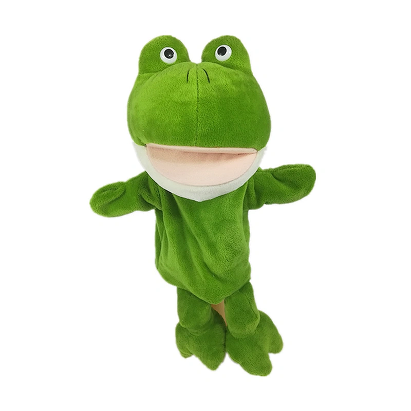 Educational Crocodile hand puppet plush toys