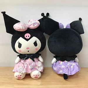 Cartoon Kuromi Stuffed Plush Toy 20cm Kawaii Anime Soft Kids My Melody Action Figure Birthday Christmas Gift