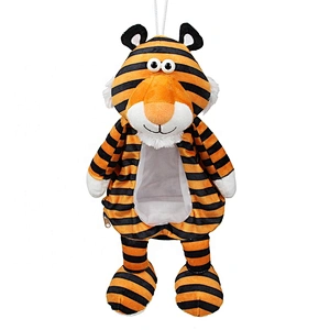 New Hot selling Promotional cute custom stuffed tiger plush backpack