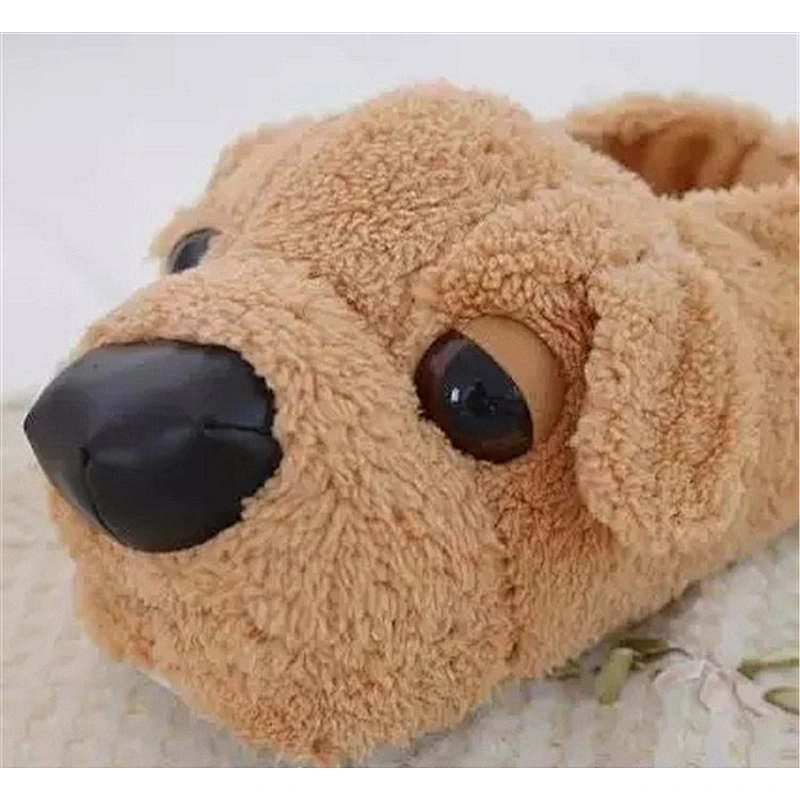 Cute Plush Slippers for Kids Cheap Custom Plush Slippers