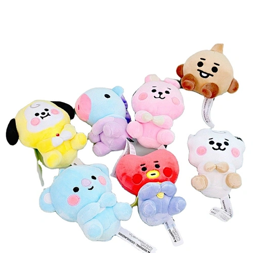 Hot Sale Plush Toys Kpop Bangtan Boys BT21 bts Baby Cute Cartoon Animal Plush Doll