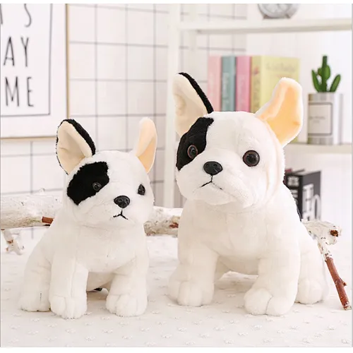 New Bulldog plush toy cute big dog doll children Valentine's day birthday gift