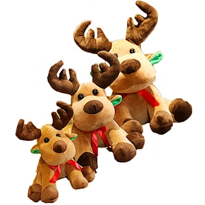 2020 Christmas reindeer stuffed soft plush toys