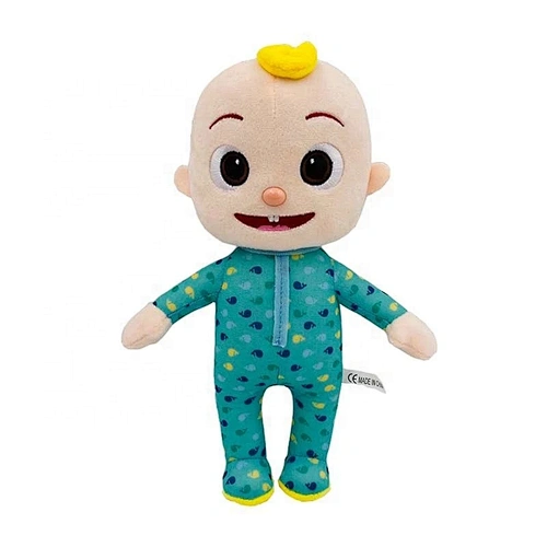 New cocomelon JJ little boy plush toy children's animation cocomelon doll