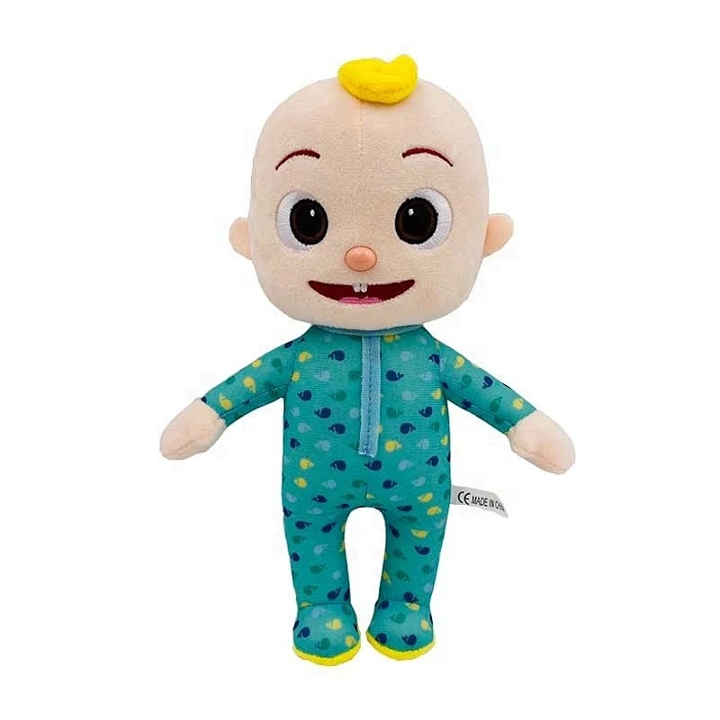 New cocomelon JJ little boy plush toy children's animation cocomelon doll