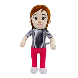New cocomelon JJ little boy plush toy children's animation cocomelon doll