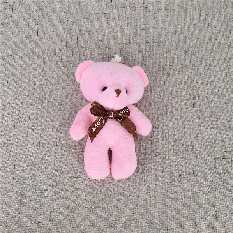 Bear stuffed toy doll , 9CM Stuffed Plush TOY DOLL with keyring
