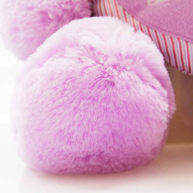 cheap bouquet plush toy purple stuffed valentine teddy bear