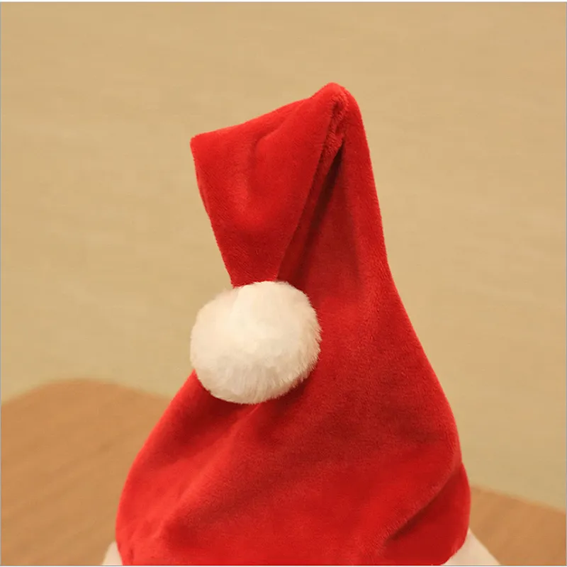 Children's funny hot selling Plush Christmas hat adjustable moose and reindeer hat