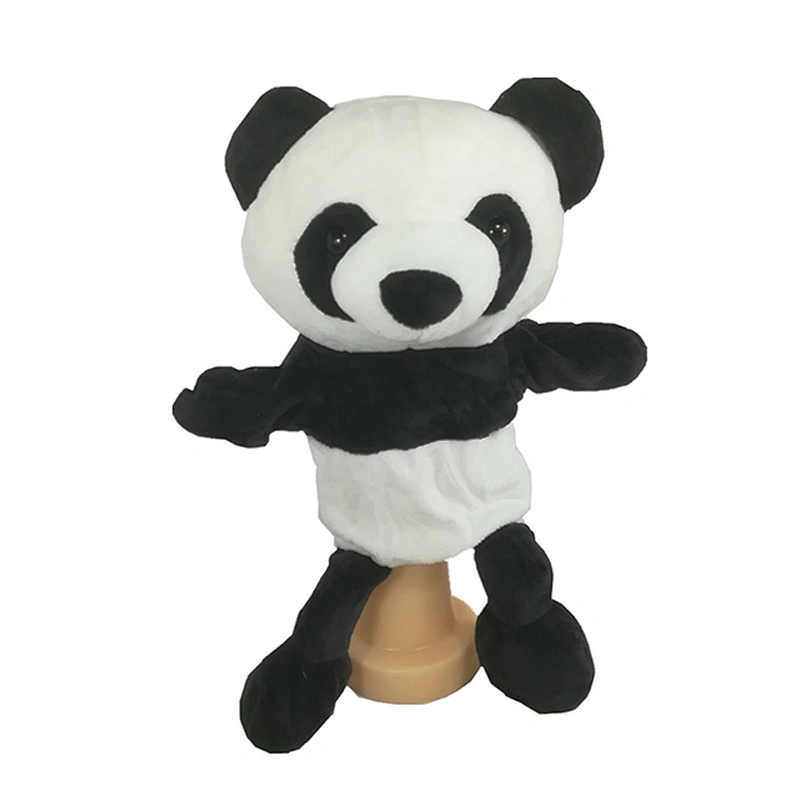 Baby cow stuffed hand puppet plush toys