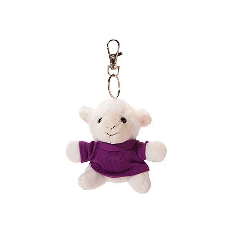 Custom Made Stuffed Mini Toys Butterfly/Squirrel/Mouse with Key ring on Top