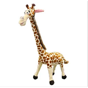 hot sale cute Creative giraffe plush toy dollwild animal doll toy