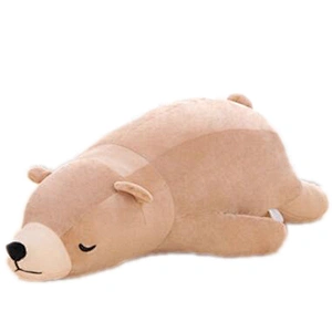 Super Soft household custom  white polar bear plush pillow cushion toys