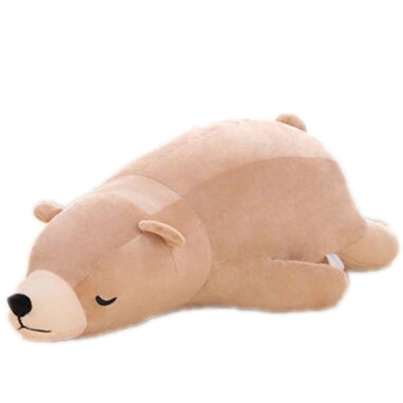 Super Soft household custom  white polar bear plush pillow cushion toys