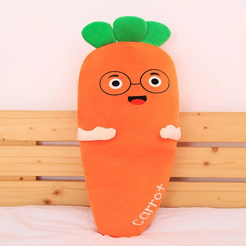 cuddly pillow stuffed plush soft toy carrot pillow gift