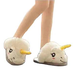 plush toy stuffed animal unicorn slippers plush
