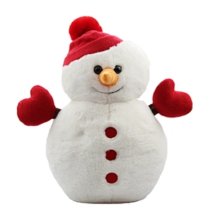 Christmas Stuffed Soft Doll Snowman Christmas Decoration for Families