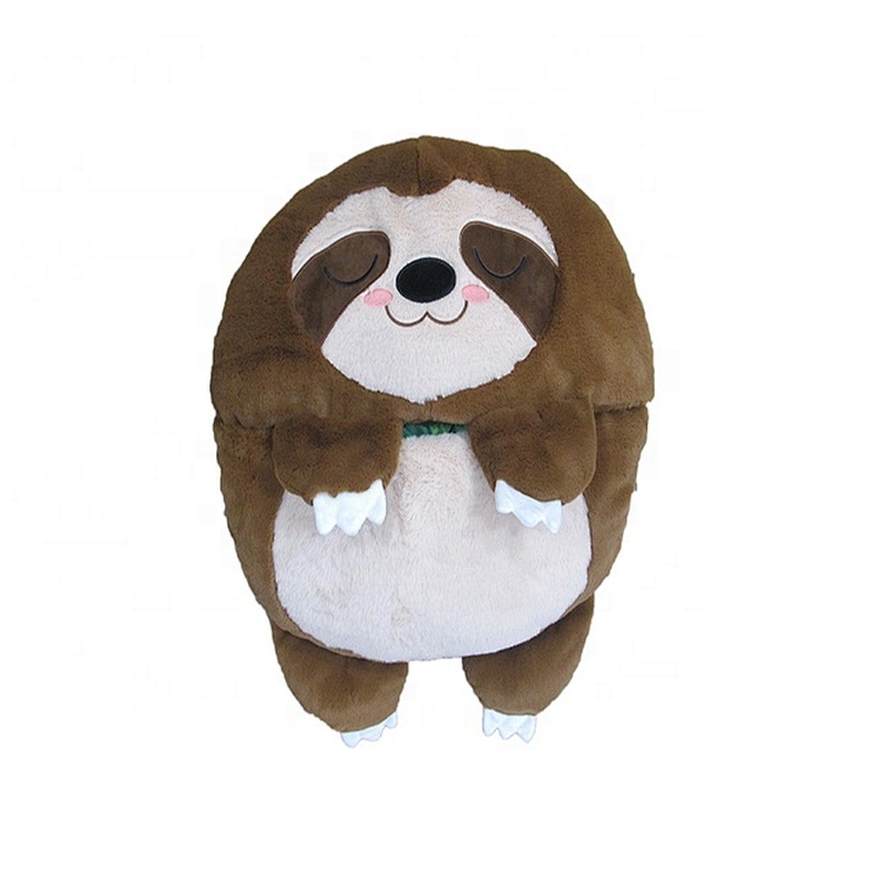 Hot selling custom OEM happy nappers sleeping Bag sloth plush cushion toys