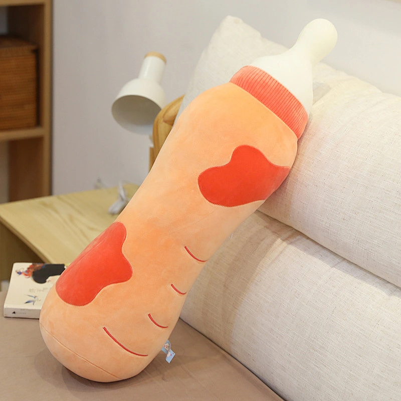 Milk bottle wholesale sales baby toy cushion