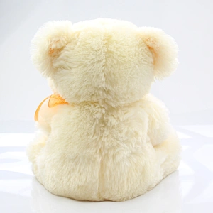 Lovely soft stuffed teddy bear holding heart valentine gift plush bear toy