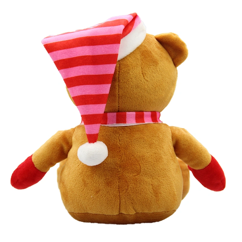 Loving Soft Stuffed Animal Cuddly Christmas Plush Bear Toys