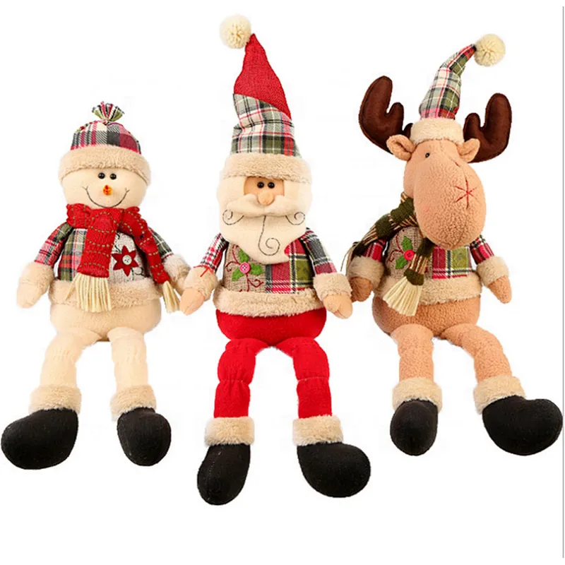 New Christmas doll pl Santa Claus home decoration gift creative Christmas doll
