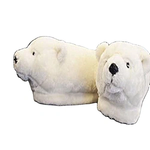 bedroom comfortable raw materials for rubber slippers polar teddybear slippers