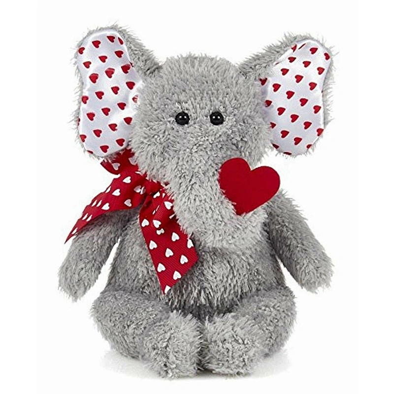 Wholesale Valentine Gifts Plush Stuffed Toy Plush Elephant