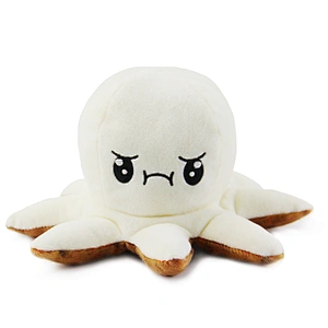 Yellow soft octopus plush Toy