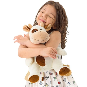 Wholesale OEM Kids Backpack Cow Plush Toddler Backpack For Kids