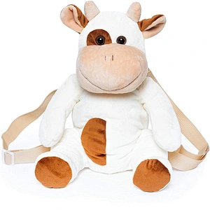 Wholesale OEM Kids Backpack Cow Plush Toddler Backpack For Kids