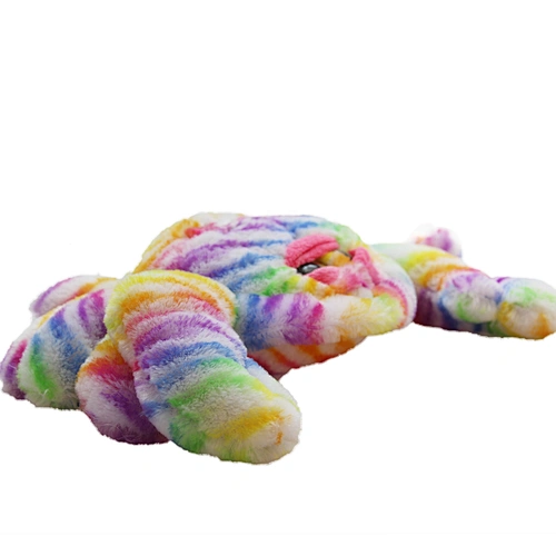 Rainbow plush soft stuffed crab toy plush crab toy for kids