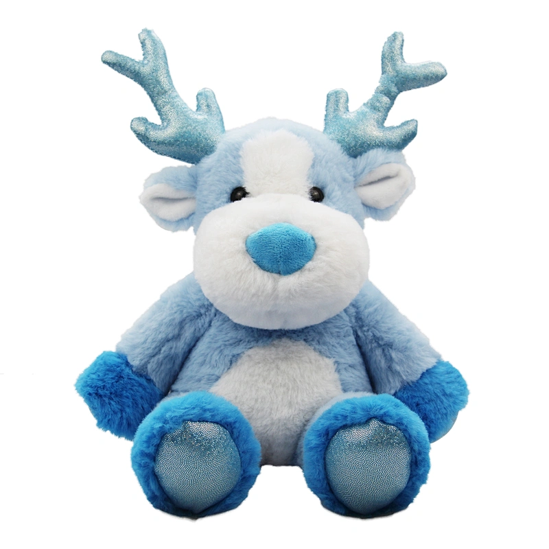 stuffed animals christmas gift ornament plush elk toys for kids