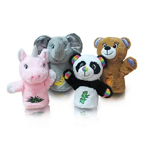 children toy wholesale animal plush puppet professional hand puppets for sale