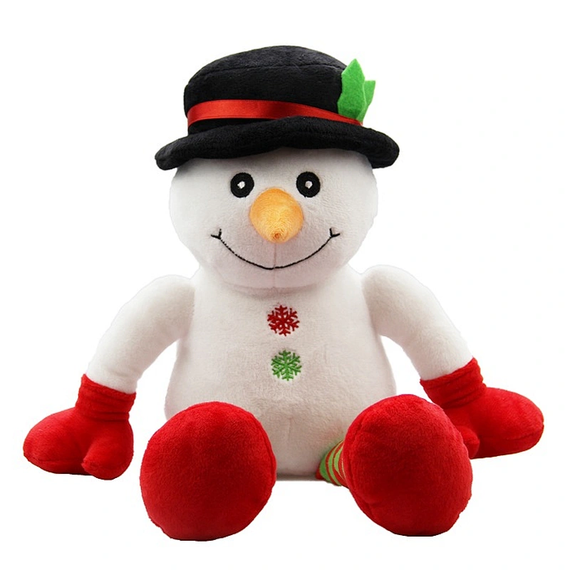 Classic Christmas decoration supplies plush toys Christmas items Christmas snowman