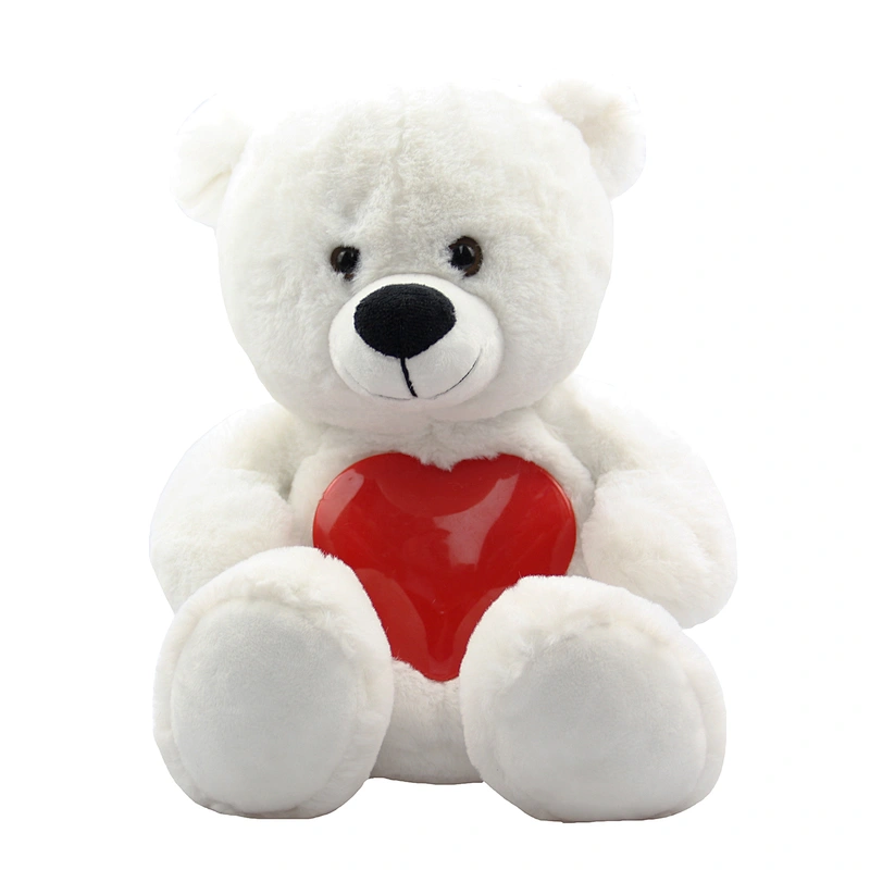 Soft stuffed plush teddy bear with music box cute valentine gift for girlfriend