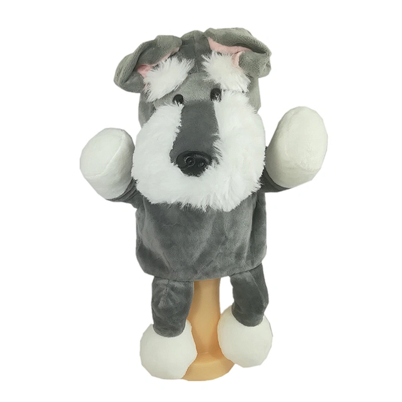 Educational baby monkey hand puppet plush toys