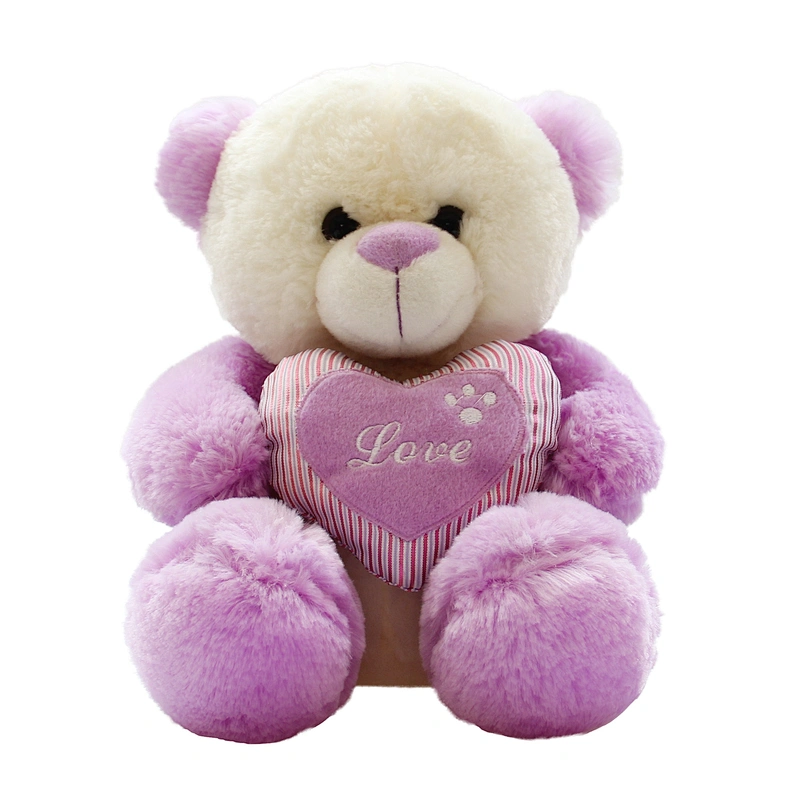 cheap bouquet plush toy purple stuffed valentine teddy bear