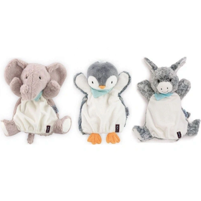 Wholesale Kids Finger Puppet Toys Hand Puppets penguin toys for Children