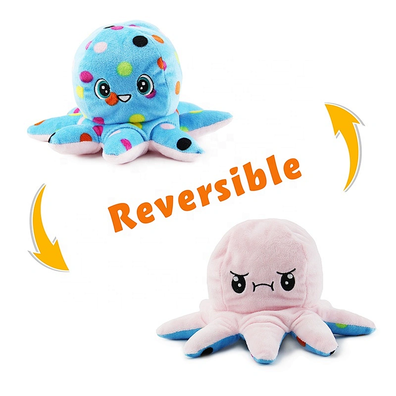 Hot selling new custom OEM design reversible unicorn plush toys