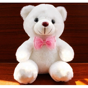 Colorful glow led light teddy bear doll plush stuffed toy