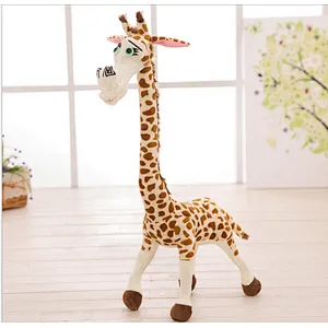 hot sale cute Creative giraffe plush toy dollwild animal doll toy