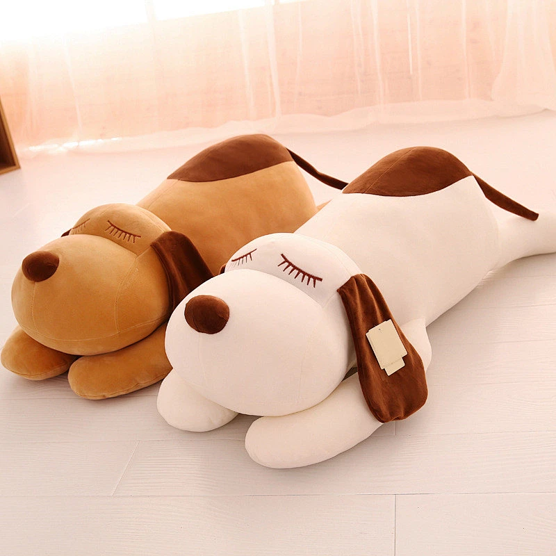 32cm Cute Animal Soft stuffed peluches Toy Quality Baby Sleeping appease plush dog cushion