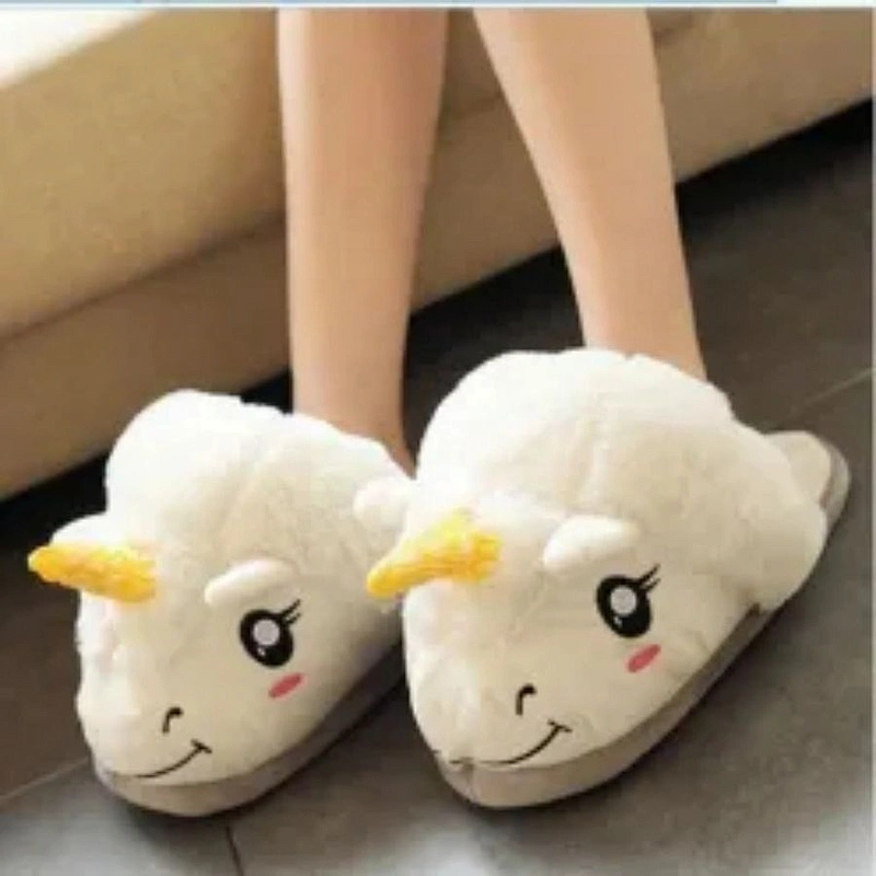 plush toy stuffed animal unicorn slippers plush