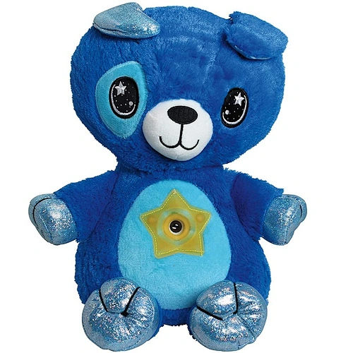 Hot sale star belly dream lites night Stuffed Animal Night Light Cuddly Blue Puppy