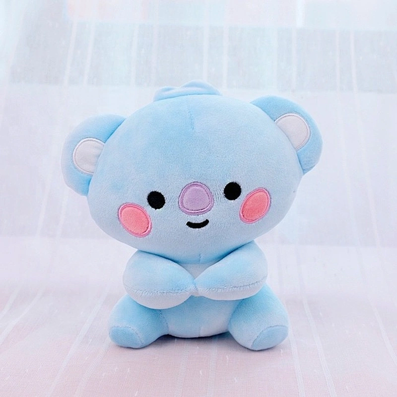 Whole Sale Cartoon Animal Bangtan Boy Plush Toy KPOP Star Group Bt21 Doll