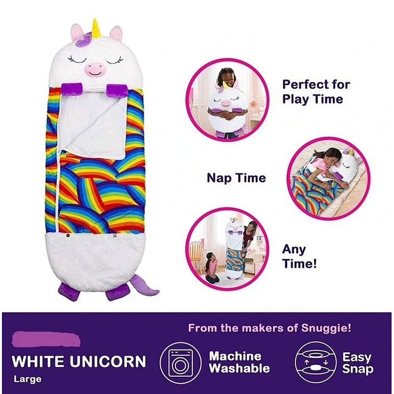 Hot-Selling Custom Unicorn Happy Nappers Sleeping Bag