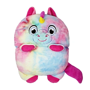 140*45cm soft stuffed customized design plush happy nappers Unicorn sleeping bag for 5-6 years old baby