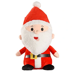 20-30cm soft stuffed plush baby toy lovely Christmas animal santa