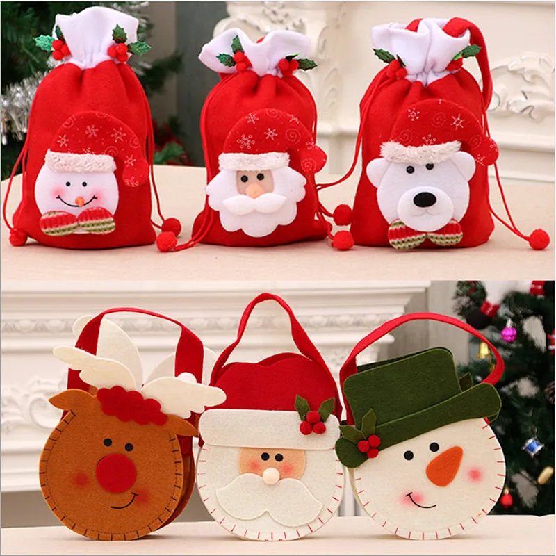 Christmas collection Apple Bag Handbag Christmas Eve gift bag children's small gift bag decoration